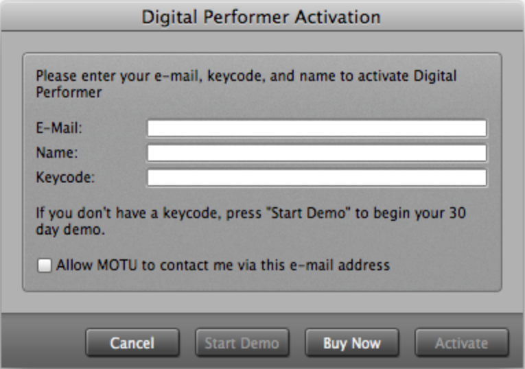 Motu Digital Performer Keygen Mac